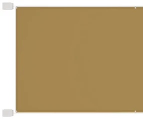 vidaXL Luifel verticaal 60x420 cm oxford stof beige