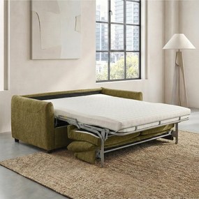 Tweepersoons Slaapbank Met Matras Groen