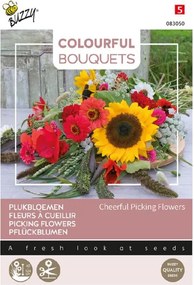 Buzzy seeds Colourful Bouquets - Cheerful Picking Flowers - Plukbloemen mengsel
