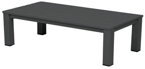 Garden Impressions Coba lounge tuintafel 130x70 - donker grijs