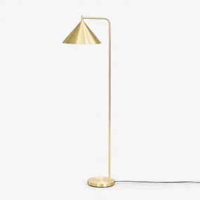 Staande Lamp Van Ijzer Cambrea Goud - Sklum