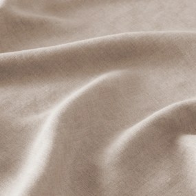 Onega breed gewassen linnen gordijn met verborgen flap