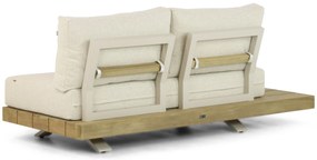 Hoek loungeset 5 personen Teak Taupe  Santika Furniture Santika