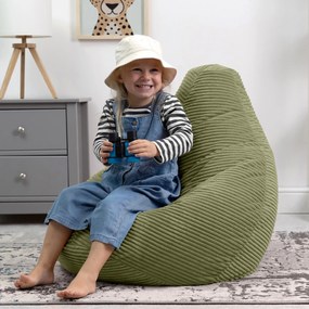 Chillz Kinder Zitzak Corduroy - Groen
