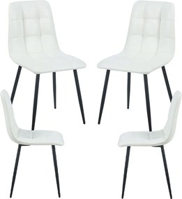 Pack 4 Stuhl Stoelen