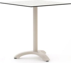 Tuin eettafel Bellagio  | Vierkant  | Tuintafel Kunststof | 70x70cm | 2 personen | Kees Smit Tuinmeubelen