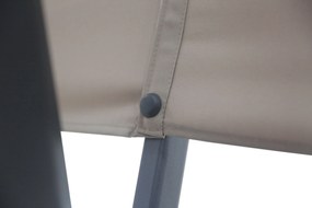 Zweefparasol  3x3m S1 (excl. voet) Taupe-naturel-bruin Camello Diego