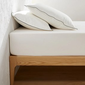 Hoeslaken van 118-draden gewassen katoensatijn, Victor uni