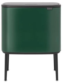 Brabantia Bo Touch Bin Afvalemmer - 36 liter - kunststof binnenemmer - pine green 304163