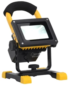 vidaXL Spotlight met handvat oplaadbaar LED 30 W koudwit