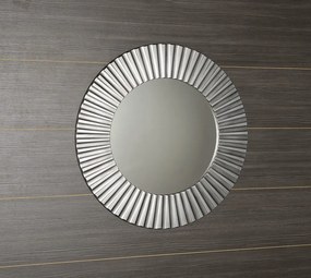 Sapho Pride zilver ronde spiegel 90cm