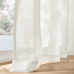 Linnen voile, grote breedte, met oogjes, ONEGA