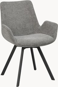 Gestoffeerde draaistoelen Norwell, 2-delig