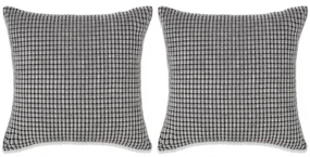 vidaXL Sierkussenset 60x60 cm velours grijs 2-delig