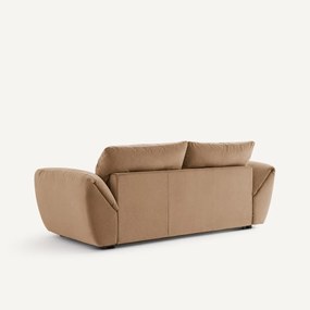 3-zits slaapbank van stonewashed fluweel, EDGAR