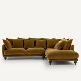 Fluwelen hoekbank, LAZARE