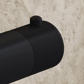 Saniclear Nero Stripes temperatuurknop voor opbouw thermostaatkranen (SK38376, SK22969 en SK22981)