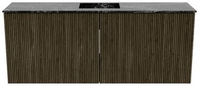 Mondiaz Joya DLux 100cm toiletmeubel shadow met wastafel faye midden 1 kraangat lava