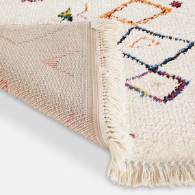 Gekleurd berber vloerkleed, Miro