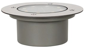 Set van 6 grondspots staal incl. LED IP65 Solar - Terry