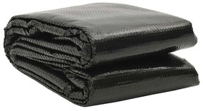 vidaXL Zwembadhoes 300x200 cm PE zwart
