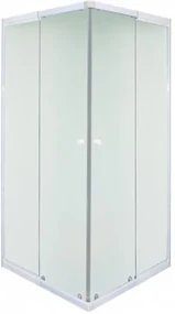 Badstuber Corner frosted 80-90x80-90cm douchecabine matglas