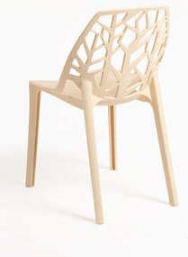 Set 4 Hissar Polypropyleen Stoelen