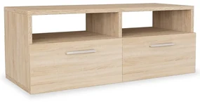 vidaXL Tv-meubel 95x35x36 cm spaanplaat eikenkleurig