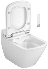 Plazan Genera Comfort Square douche wc randloos met softclose zitting