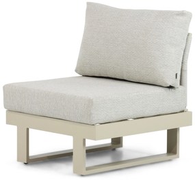 Hoek loungeset 6 personen Aluminium Taupe  Lifestyle Garden Furniture Lorenzo