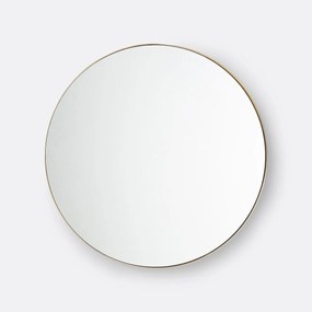 Ronde metalen spiegel, diameter 90 cm, IODUS