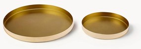 Ronde dienbladen Aurora, set van 2