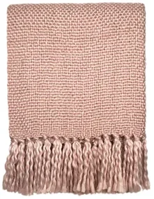 Plaids, deken Roze Malagoon  Marble pink throw