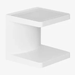 Led Buitenwandlamp In Aluminium Met 2 Lichtpunten Virela Wit - Sklum
