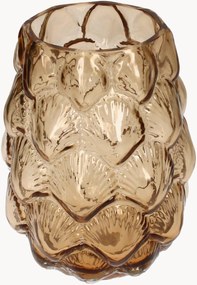 Glazen vaas Shell, H 20 cm