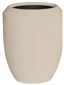 Pot Alto Natural White