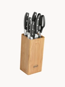 Messenblok Cuisine met 5 messen en 1 schaar