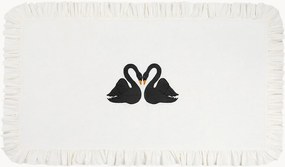 Katoenen tafelkleed Black Swan