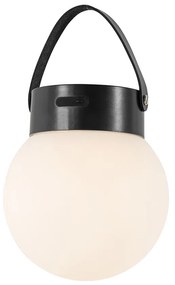 Buiten hanglamp zwart incl. LED 3-staps dimbaar solar - Cornelia