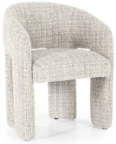 Eleonora Hamilton Taupe Eetkamerstoel Hotel Chique Stijl