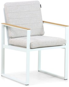 Tuinstoel Aluminium Wit Lifestyle Garden Furniture Faro