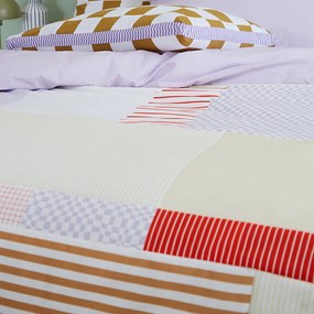 Dekbed bedrukt met patchwork, Jorda