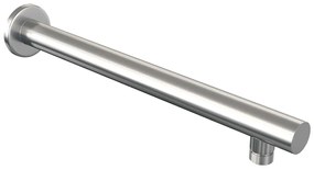 Brauer Brushed Edition complete inbouw regendouche met staafhanddouche, rechte wandarm, glijstang en hoofddouche 20cm set 13 RVS geborsteld PVD