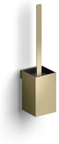 Clou Fold toiletborstelgarnituur - 35.5cm hoog - wandmodel - PVD - geborsteld goud CL/09.04041.82