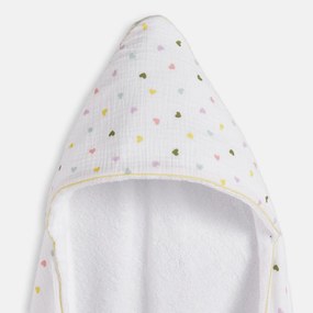 Badcape van tetra en bouclete badstof 380g, SCACCO