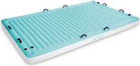 Intex opblaasbare luchtmatras Water Lounge XL - blauw - L310 x B183 cm
