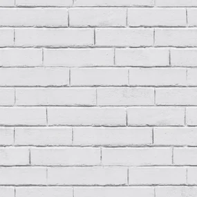 Noordwand Good Vibes Behang Brick Wall grijs