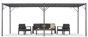 Antraciet Malaga 3x6m Tuinpunt terraspergola