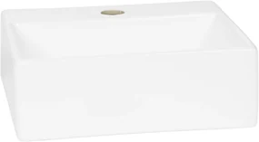 Saqu Fontein 1 kraangat 33,5x29x11 cm Wit