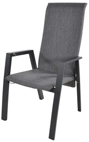 Lesli Living  Standenstoel - Flare Negro - Antraciet - Lesli Living